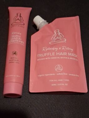 Replenishing Pink Truffle Hair Mask & Leave-In Conditioner - Restorative Care